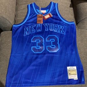 New York Nicks 1991-1992 Patric Ewing Retro Jersey